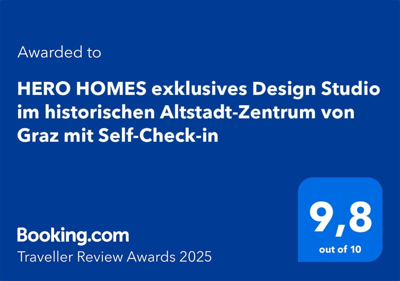 Boho Design Studio - Historic City Center With Free Parking & Aircon By Hero Homes Γκρατς Εξωτερικό φωτογραφία